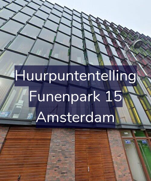Foto gevel Huurpuntentelling voor Funenpark 15, Amsterdam