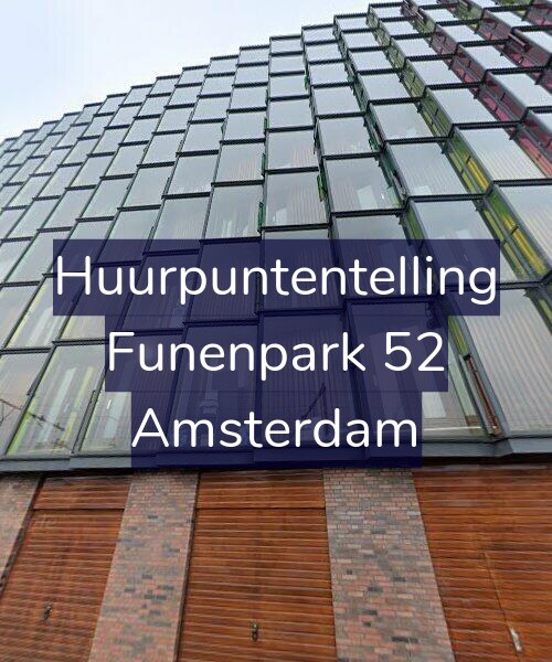 Foto gevel Huurpuntentelling voor Funenpark 52, Amsterdam