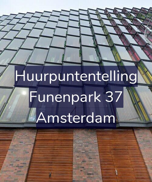 Foto gevel Huurpuntentelling voor Funenpark 37, Amsterdam