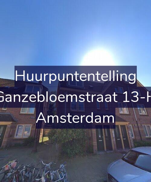 Foto gevel Huurpuntentelling voor Ganzebloemstraat 13-H, Amsterdam