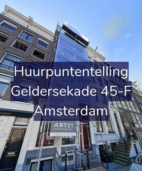 Foto gevel Huurpuntentelling voor Geldersekade 45-F, Amsterdam