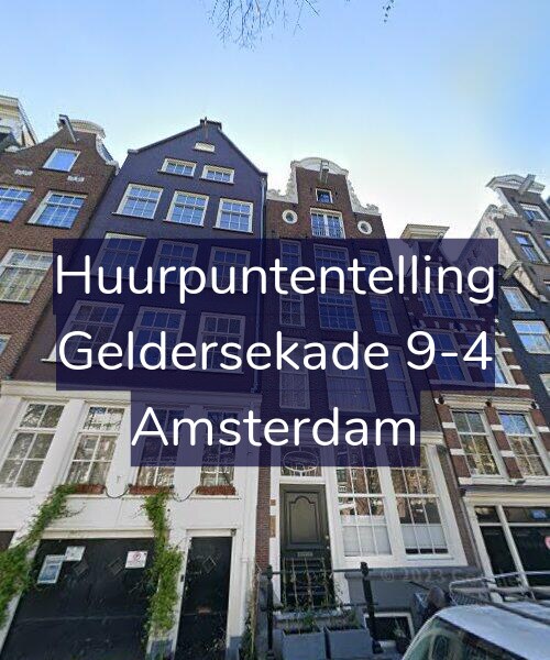 Foto gevel Huurpuntentelling voor Geldersekade 9-4, Amsterdam