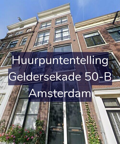 Foto gevel Huurpuntentelling voor Geldersekade 50-B, Amsterdam