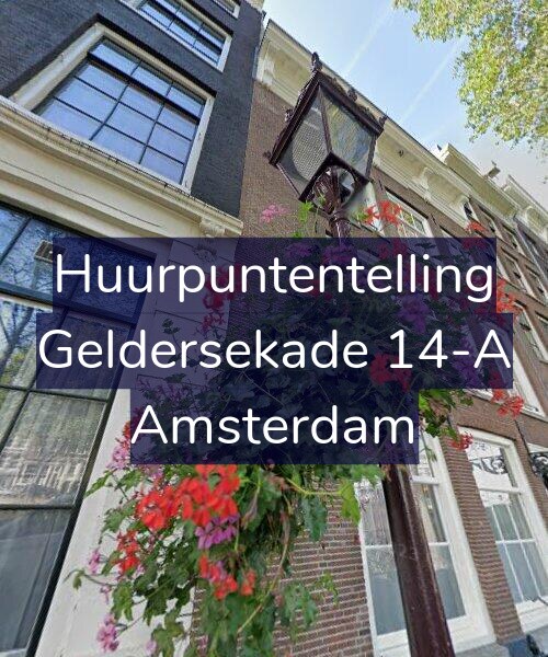 Foto gevel Huurpuntentelling voor Geldersekade 14-A, Amsterdam