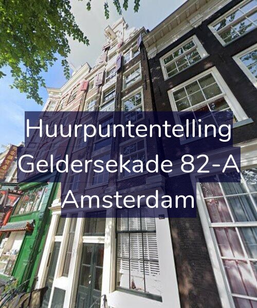 Foto gevel Huurpuntentelling voor Geldersekade 82-A, Amsterdam