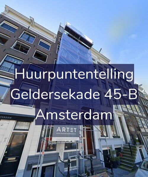 Foto gevel Huurpuntentelling voor Geldersekade 45-B, Amsterdam