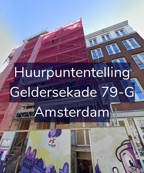 Foto gevel Huurpuntentelling voor Geldersekade 79-G, Amsterdam
