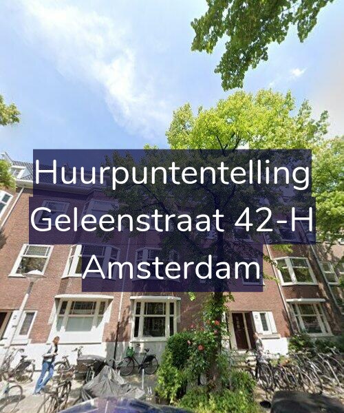 Foto gevel Huurpuntentelling voor Geleenstraat 42-H, Amsterdam