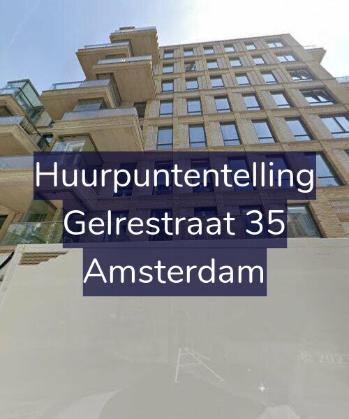Foto gevel Huurpuntentelling voor Gelrestraat 35, Amsterdam