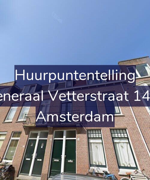 Foto gevel Huurpuntentelling voor Generaal Vetterstraat 14-1, Amsterdam