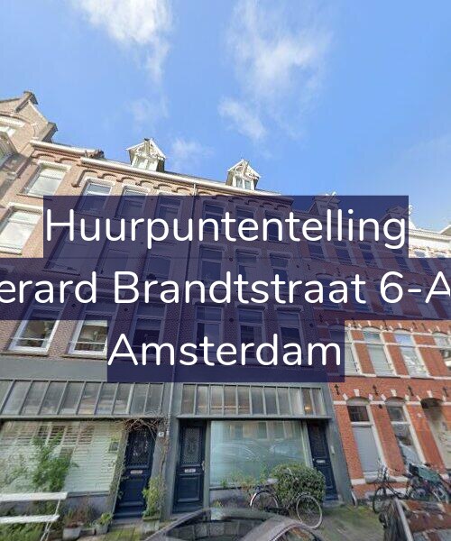 Foto gevel Huurpuntentelling voor Gerard Brandtstraat 6-AH, Amsterdam