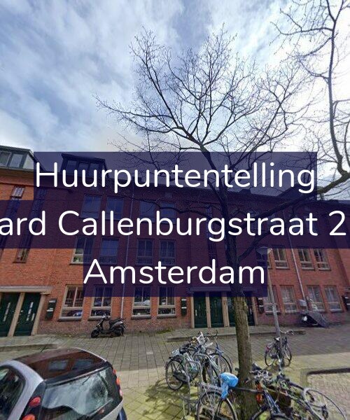 Foto gevel Huurpuntentelling voor Gerard Callenburgstraat 22-H, Amsterdam