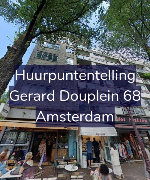Foto gevel Huurpuntentelling voor Gerard Douplein 68, Amsterdam