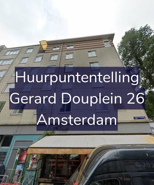 Foto gevel Huurpuntentelling voor Gerard Douplein 26, Amsterdam