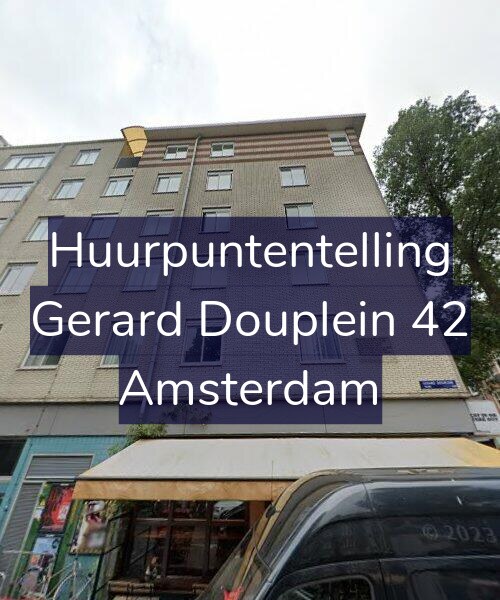 Foto gevel Huurpuntentelling voor Gerard Douplein 42, Amsterdam