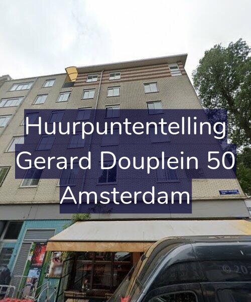 Foto gevel Huurpuntentelling voor Gerard Douplein 50, Amsterdam