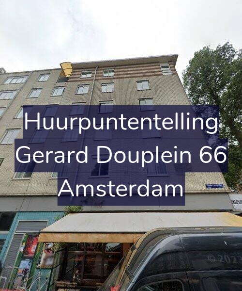 Foto gevel Huurpuntentelling voor Gerard Douplein 66, Amsterdam