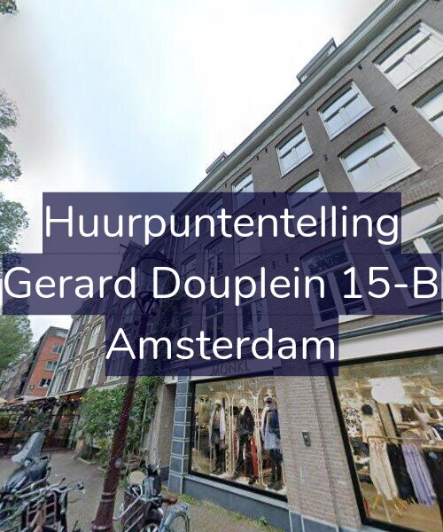 Foto gevel Huurpuntentelling voor Gerard Douplein 15-B, Amsterdam