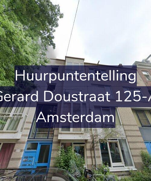 Foto gevel Huurpuntentelling voor Gerard Doustraat 125-A, Amsterdam