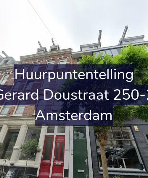 Foto gevel Huurpuntentelling voor Gerard Doustraat 250-2, Amsterdam