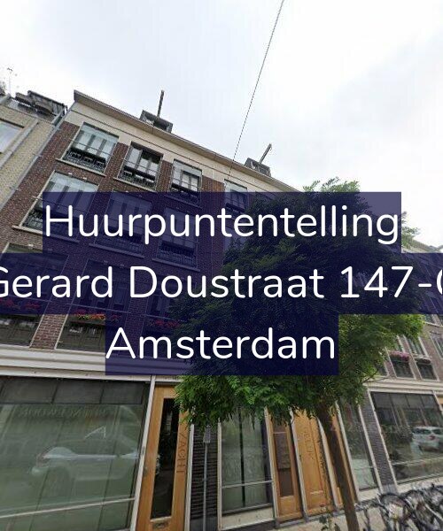 Foto gevel Huurpuntentelling voor Gerard Doustraat 147-C, Amsterdam