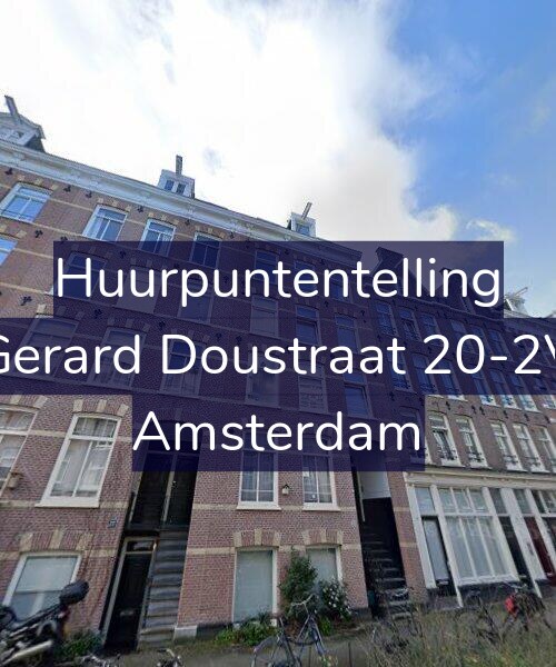 Foto gevel Huurpuntentelling voor Gerard Doustraat 20-2V, Amsterdam