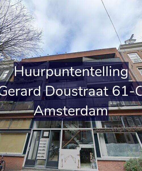 Foto gevel Huurpuntentelling voor Gerard Doustraat 61-C, Amsterdam