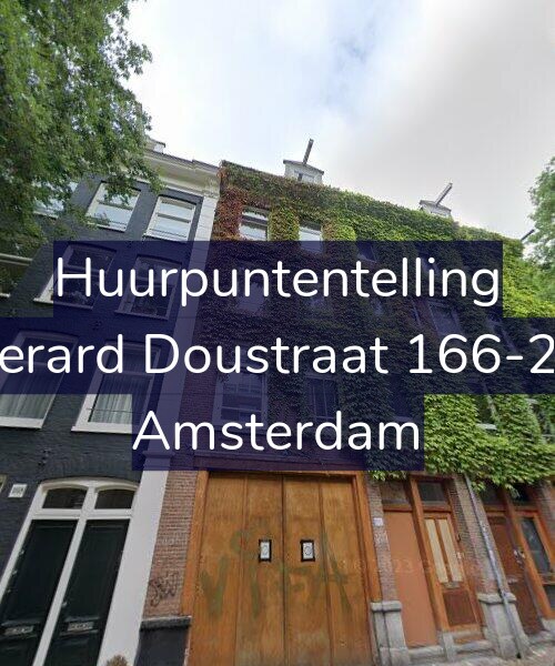Foto gevel Huurpuntentelling voor Gerard Doustraat 166-2V, Amsterdam