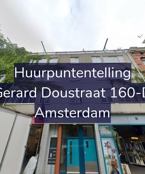 Foto gevel Huurpuntentelling voor Gerard Doustraat 160-D, Amsterdam