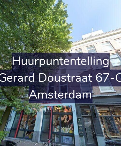 Foto gevel Huurpuntentelling voor Gerard Doustraat 67-C, Amsterdam