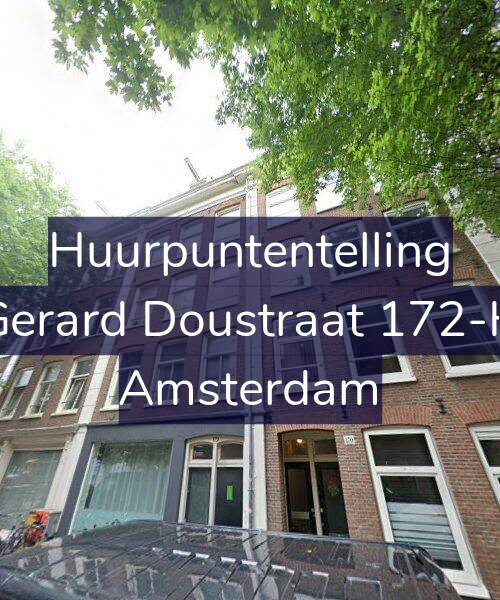 Foto gevel Huurpuntentelling voor Gerard Doustraat 172-H, Amsterdam