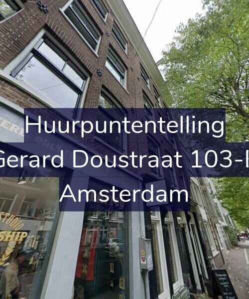 Foto gevel Huurpuntentelling voor Gerard Doustraat 103-B, Amsterdam