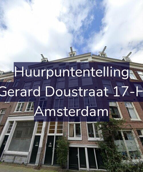 Foto gevel Huurpuntentelling voor Gerard Doustraat 17-H, Amsterdam