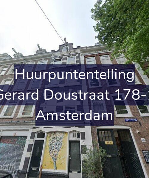 Foto gevel Huurpuntentelling voor Gerard Doustraat 178-1, Amsterdam