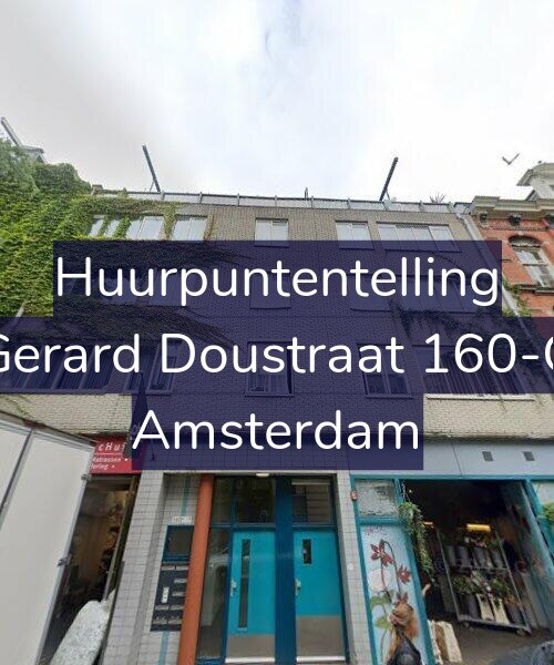 Foto gevel Huurpuntentelling voor Gerard Doustraat 160-G, Amsterdam