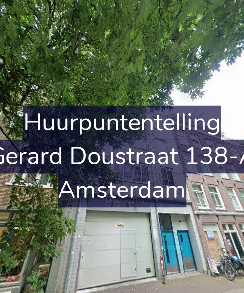 Foto gevel Huurpuntentelling voor Gerard Doustraat 138-A, Amsterdam