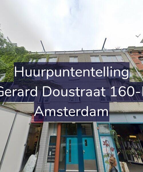Foto gevel Huurpuntentelling voor Gerard Doustraat 160-F, Amsterdam