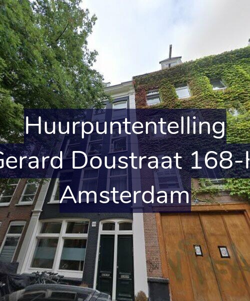 Foto gevel Huurpuntentelling voor Gerard Doustraat 168-H, Amsterdam