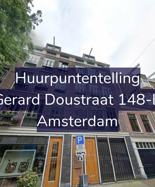 Foto gevel Huurpuntentelling voor Gerard Doustraat 148-B, Amsterdam