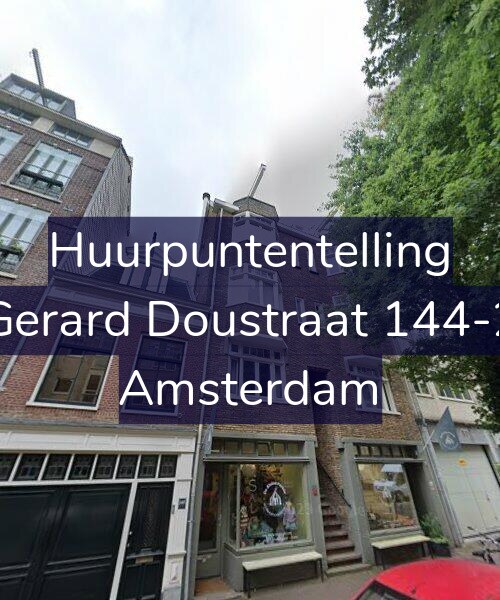 Foto gevel Huurpuntentelling voor Gerard Doustraat 144-2, Amsterdam