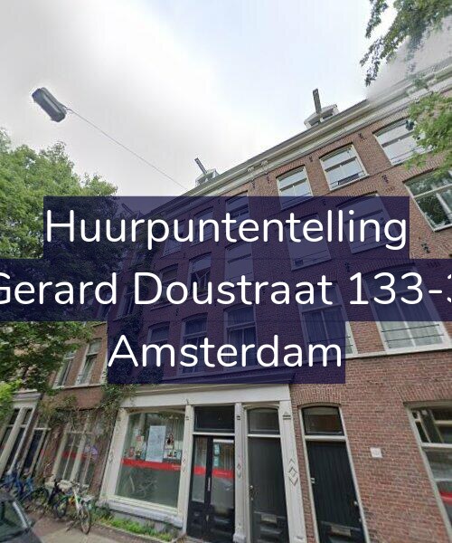 Foto gevel Huurpuntentelling voor Gerard Doustraat 133-3, Amsterdam
