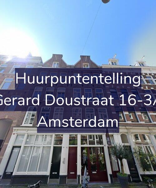 Foto gevel Huurpuntentelling voor Gerard Doustraat 16-3A, Amsterdam