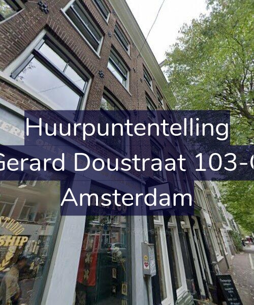 Foto gevel Huurpuntentelling voor Gerard Doustraat 103-C, Amsterdam