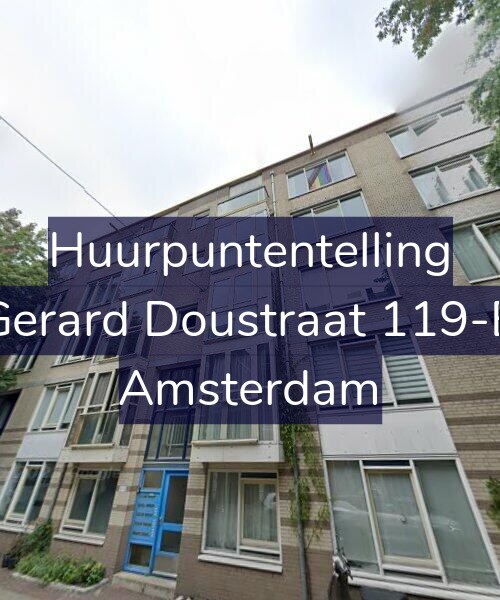 Foto gevel Huurpuntentelling voor Gerard Doustraat 119-B, Amsterdam