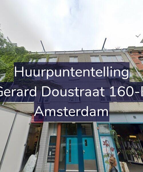 Foto gevel Huurpuntentelling voor Gerard Doustraat 160-B, Amsterdam