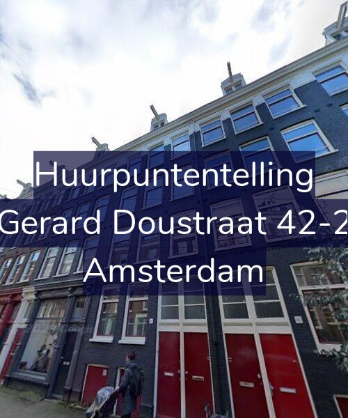 Foto gevel Huurpuntentelling voor Gerard Doustraat 42-2, Amsterdam