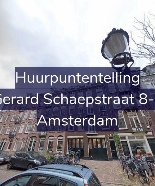 Foto gevel Huurpuntentelling voor Gerard Schaepstraat 8-1, Amsterdam