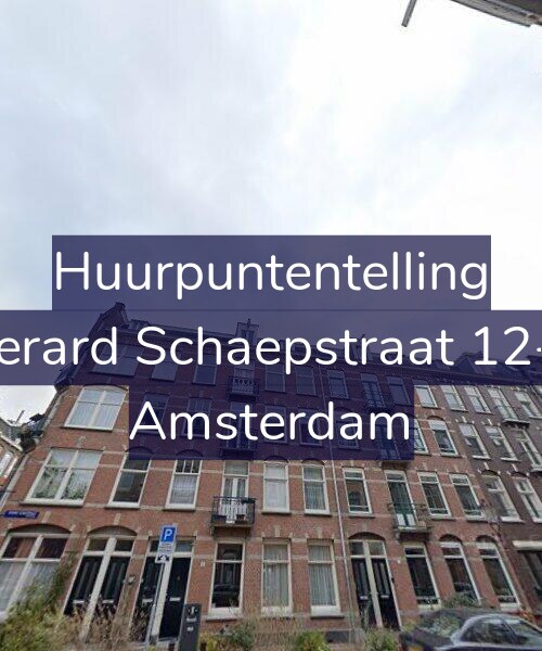 Foto gevel Huurpuntentelling voor Gerard Schaepstraat 12-2, Amsterdam
