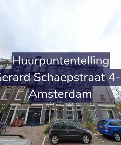 Foto gevel Huurpuntentelling voor Gerard Schaepstraat 4-1, Amsterdam