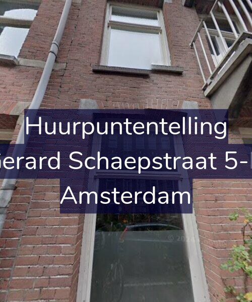 Foto gevel Huurpuntentelling voor Gerard Schaepstraat 5-H, Amsterdam